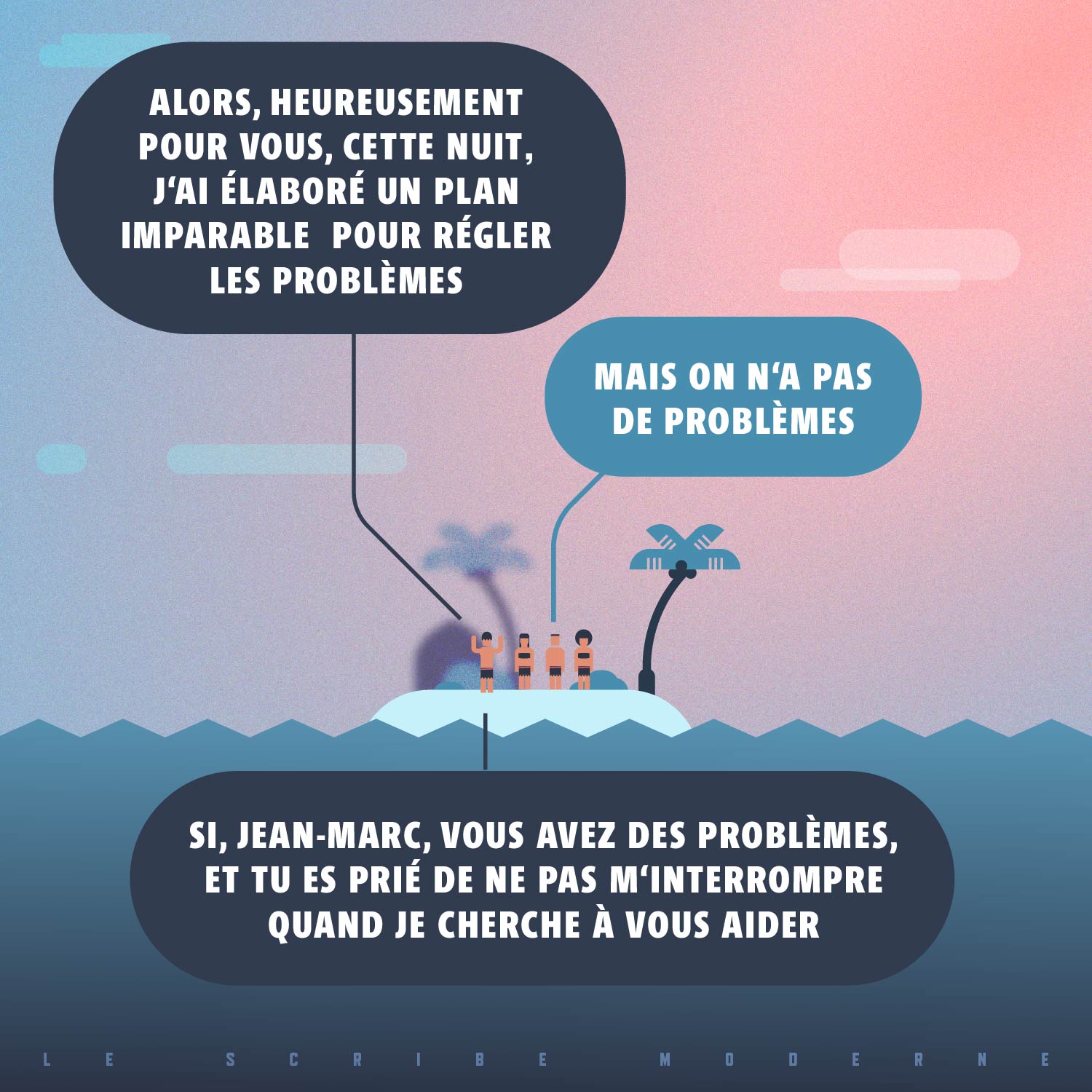 Le problème est dans la solution