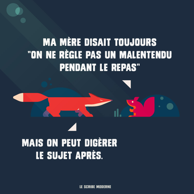 Tranchons avant l’apéro